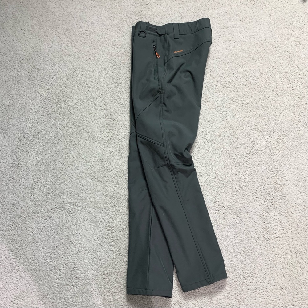 Men's FREE SOLDIER Gray INSULATED Zip Pocket TACTICAL Gear PANTS  29